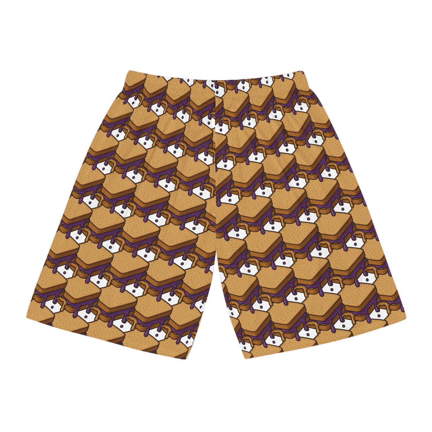 BS WETWEAR SNACK ATTACK: PB&J DRIP SHORTS