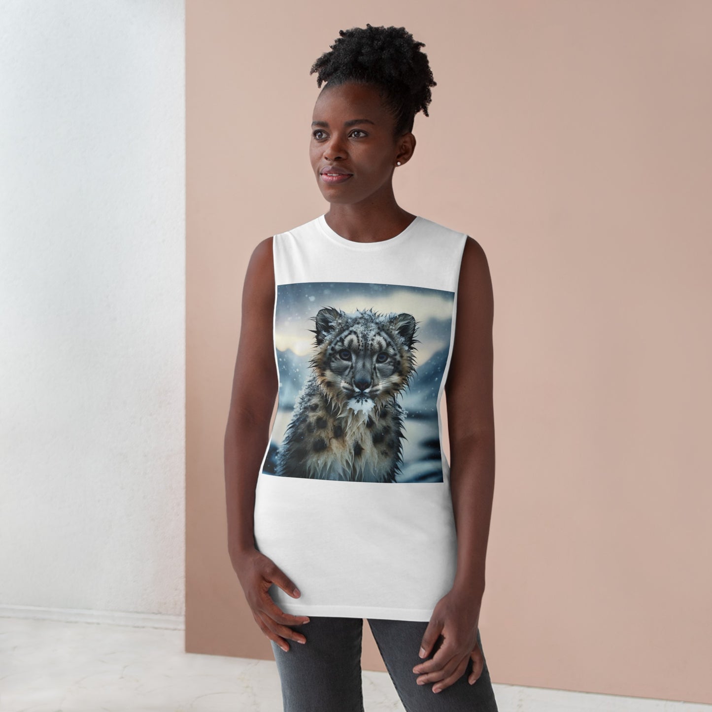 BS WETWEAR WET SNOW LEOPARD TANK