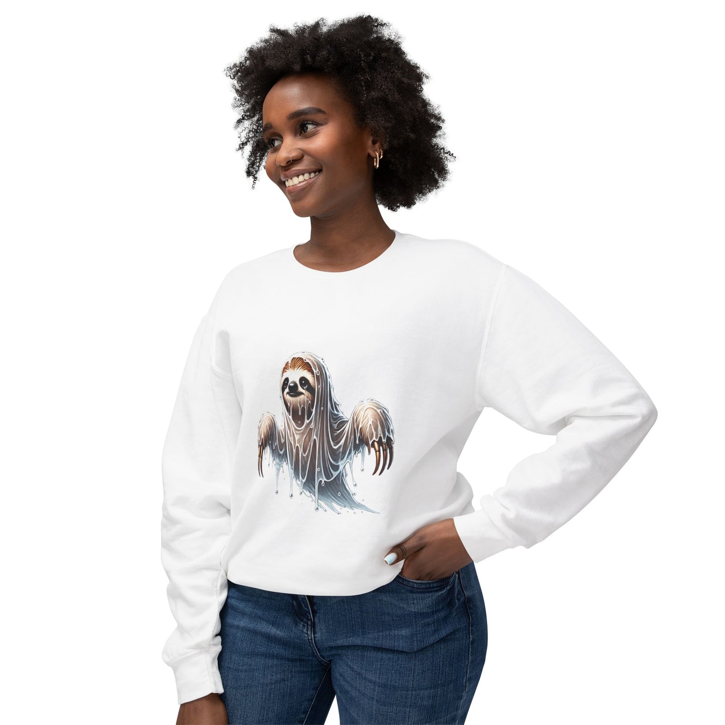 BS WETWEAR GHOST SLOTH SWEATSHIRT