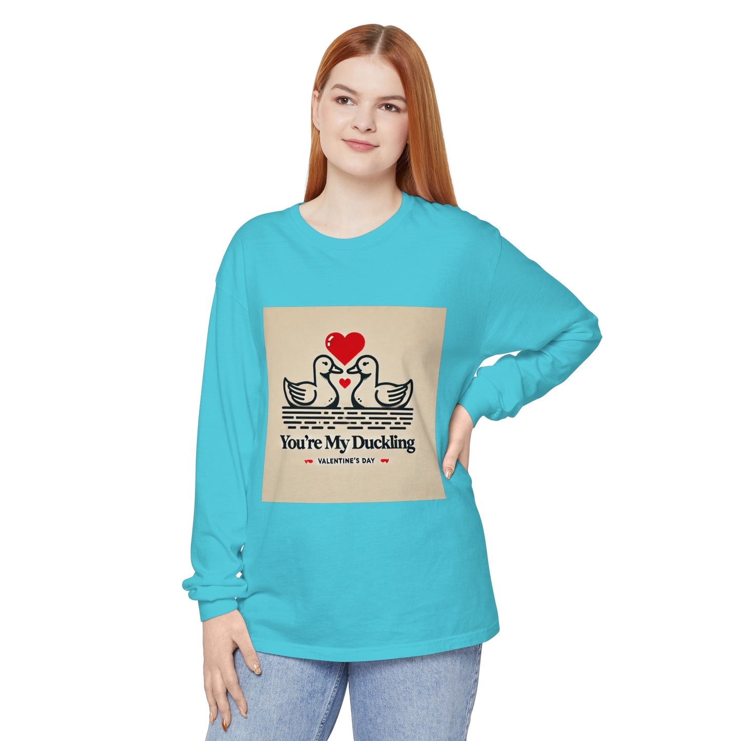 BS WETWEAR DUO DUCK VDAY LONG SLEEVE T-SHIRT
