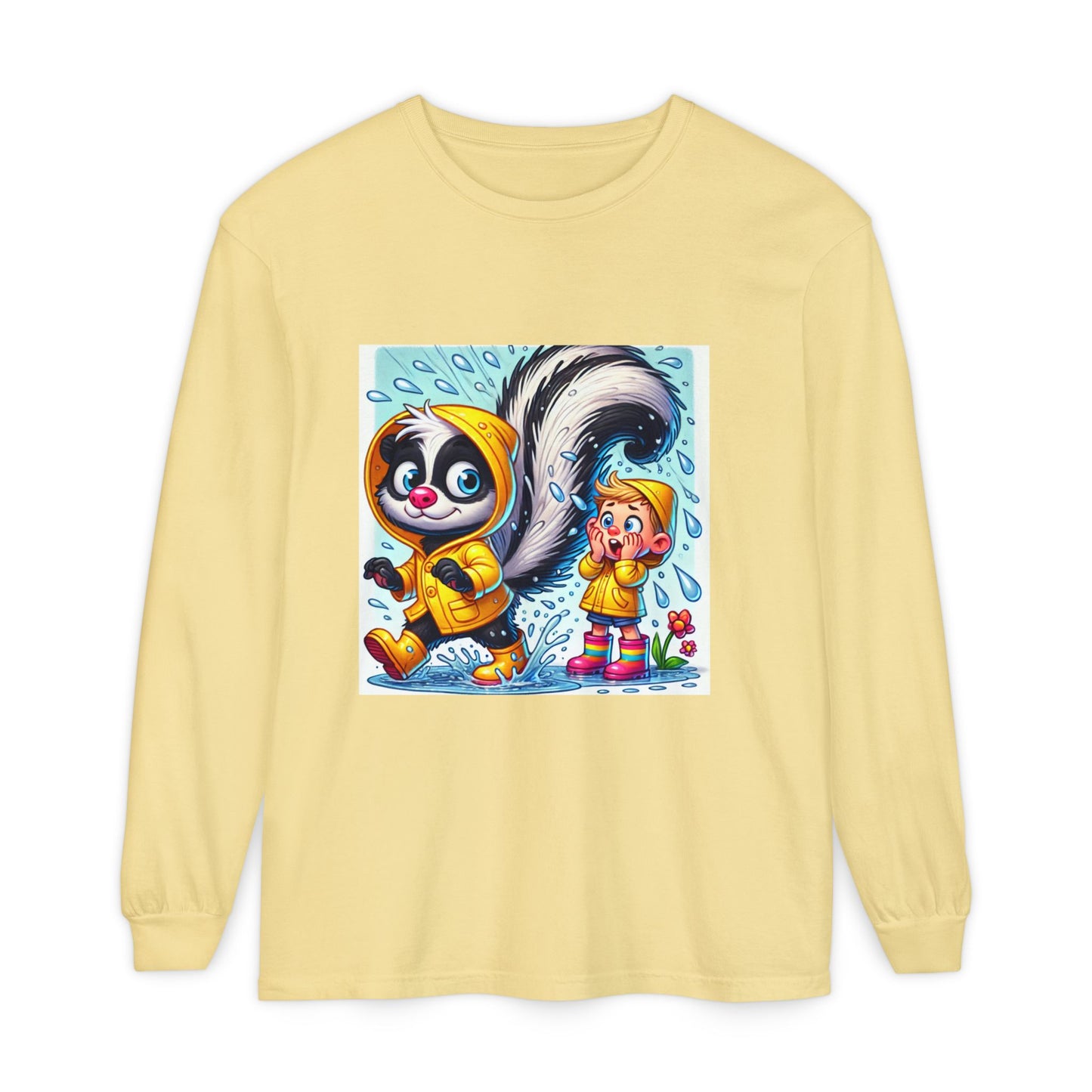 BS WETWEAR WET SKUNK LONG SLEEVE T -SHIRT