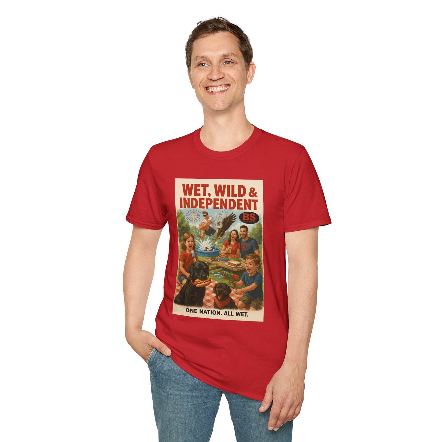 BS WETWEAR WET, WILD & INDEPENDENT T-SHIRT