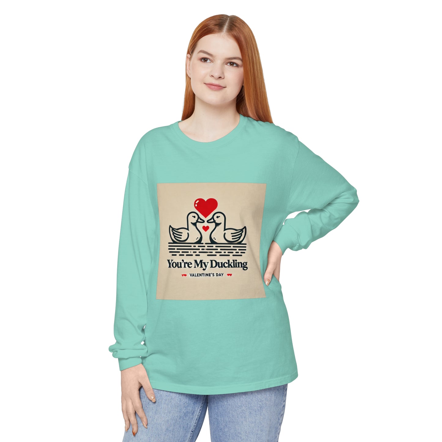 BS WETWEAR DUO DUCK VDAY LONG SLEEVE T-SHIRT