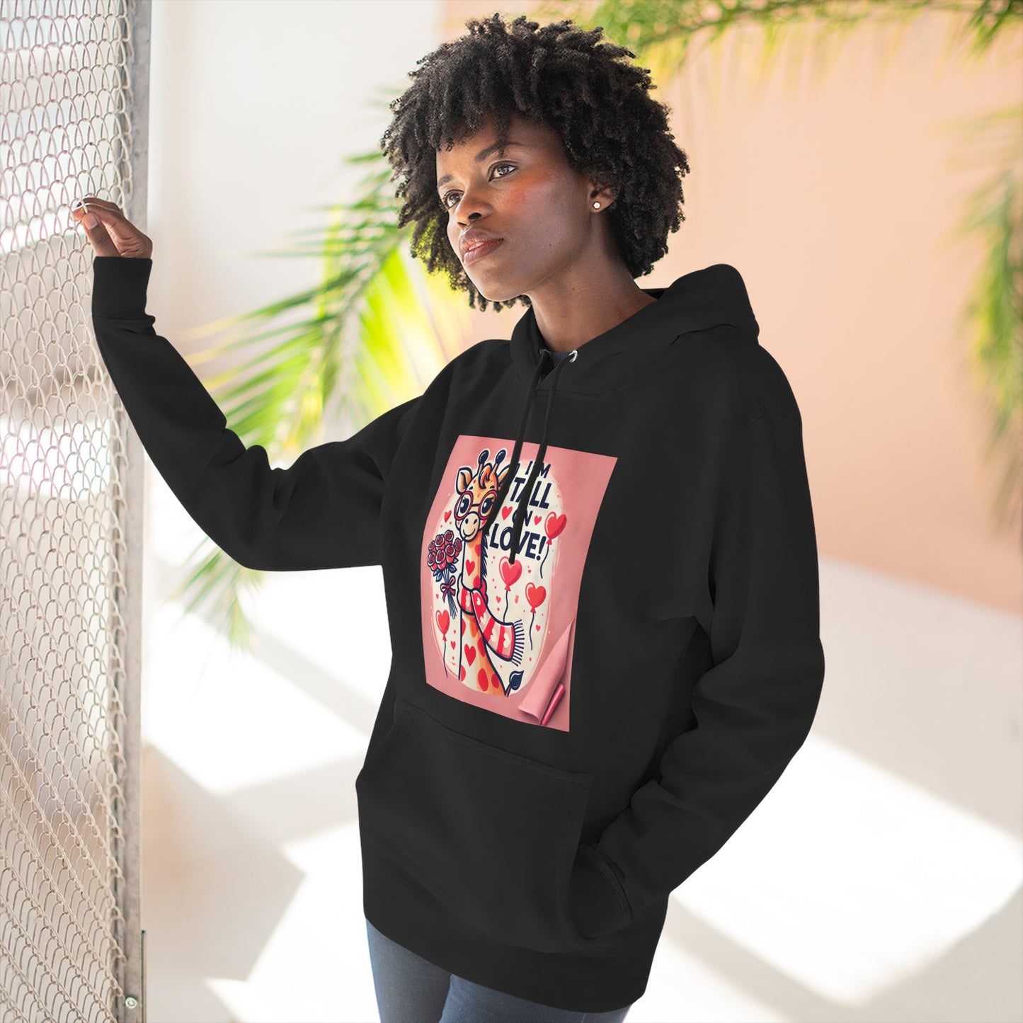 BS WETWEAR VDAY GIRAFFE HOOD