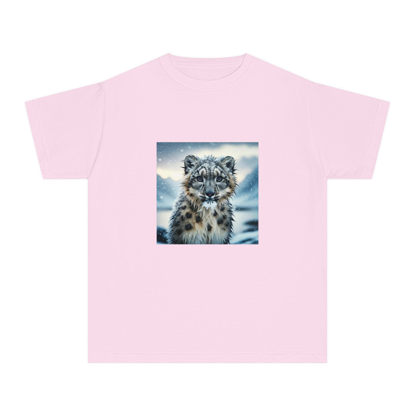 BS WETWEAR KIDS WET SNOW LEOPARD T-SHIRT
