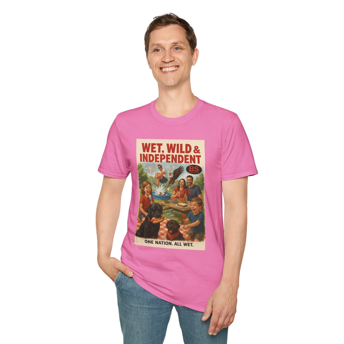 BS WETWEAR WET, WILD & INDEPENDENT T-SHIRT