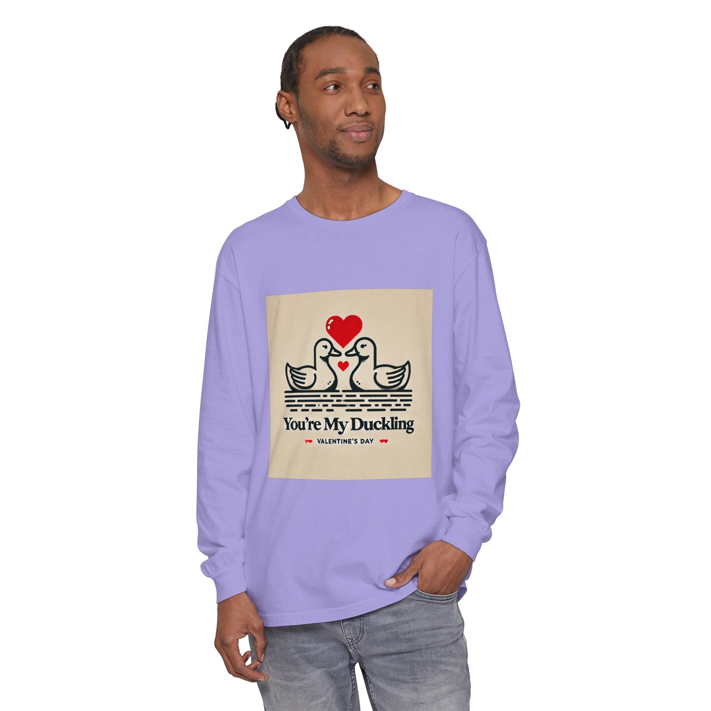 BS WETWEAR DUO DUCK VDAY LONG SLEEVE T-SHIRT