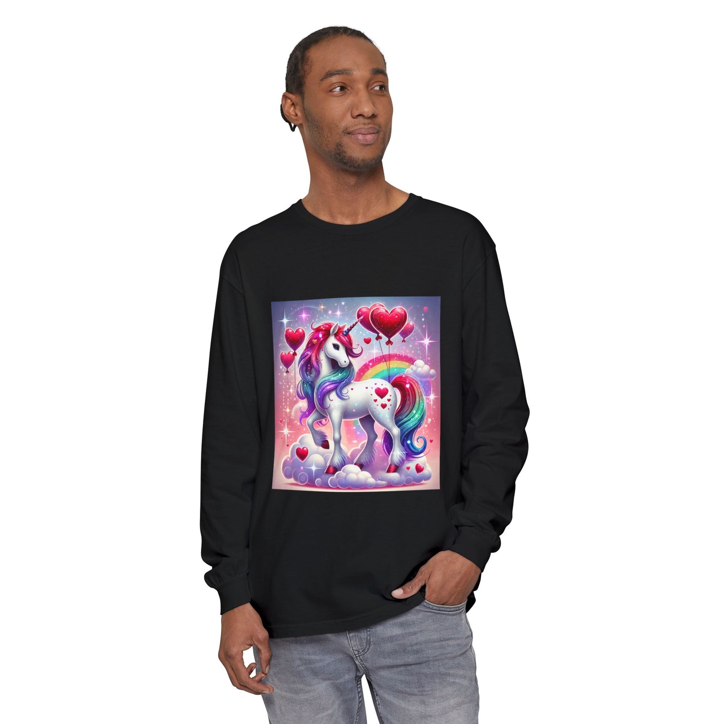 BS WETWEAR UNICORN VDAY LONG SLEEVE T-SHIRT