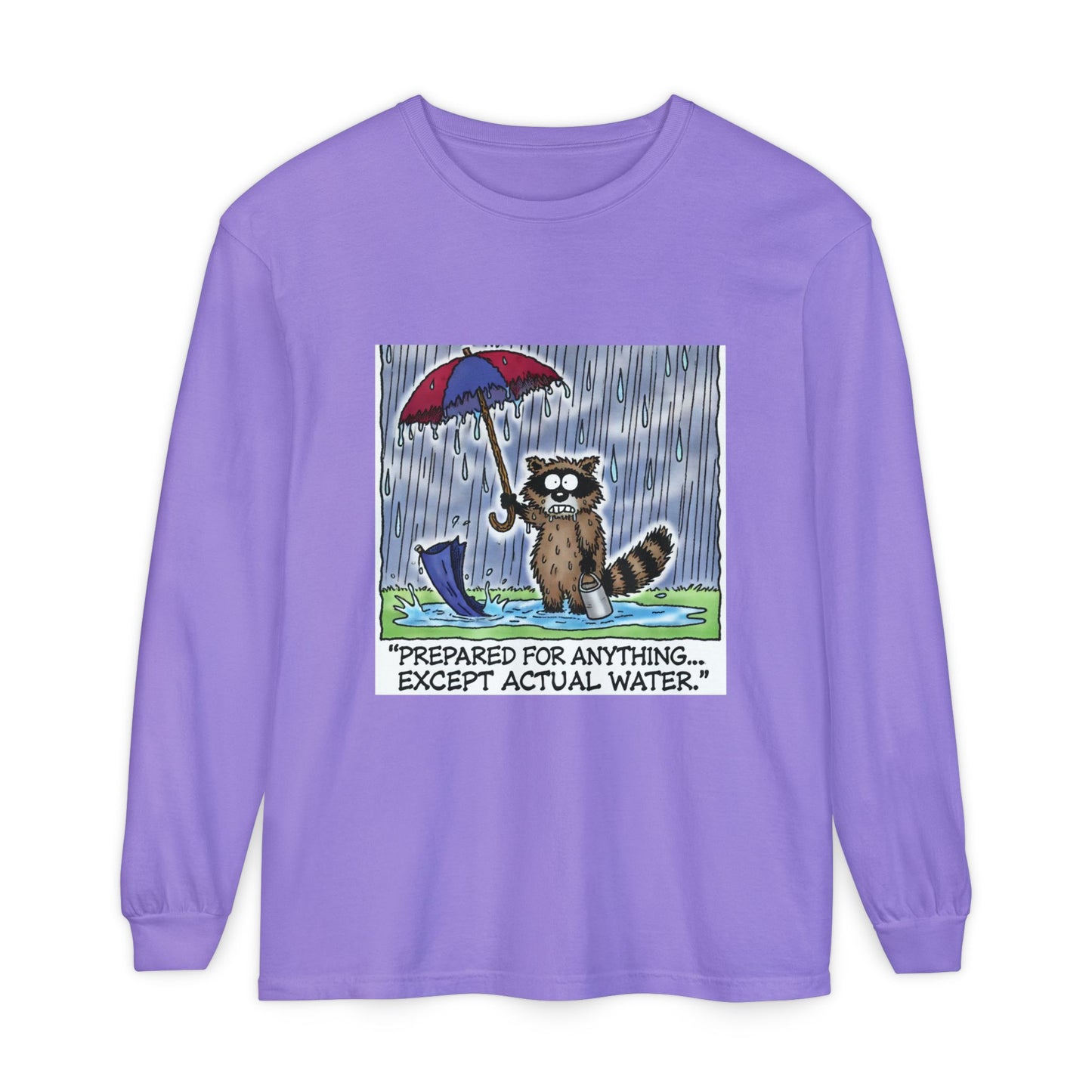 BS WETWEAR WET RACOON LONGSLEEVE TEE SHIRT