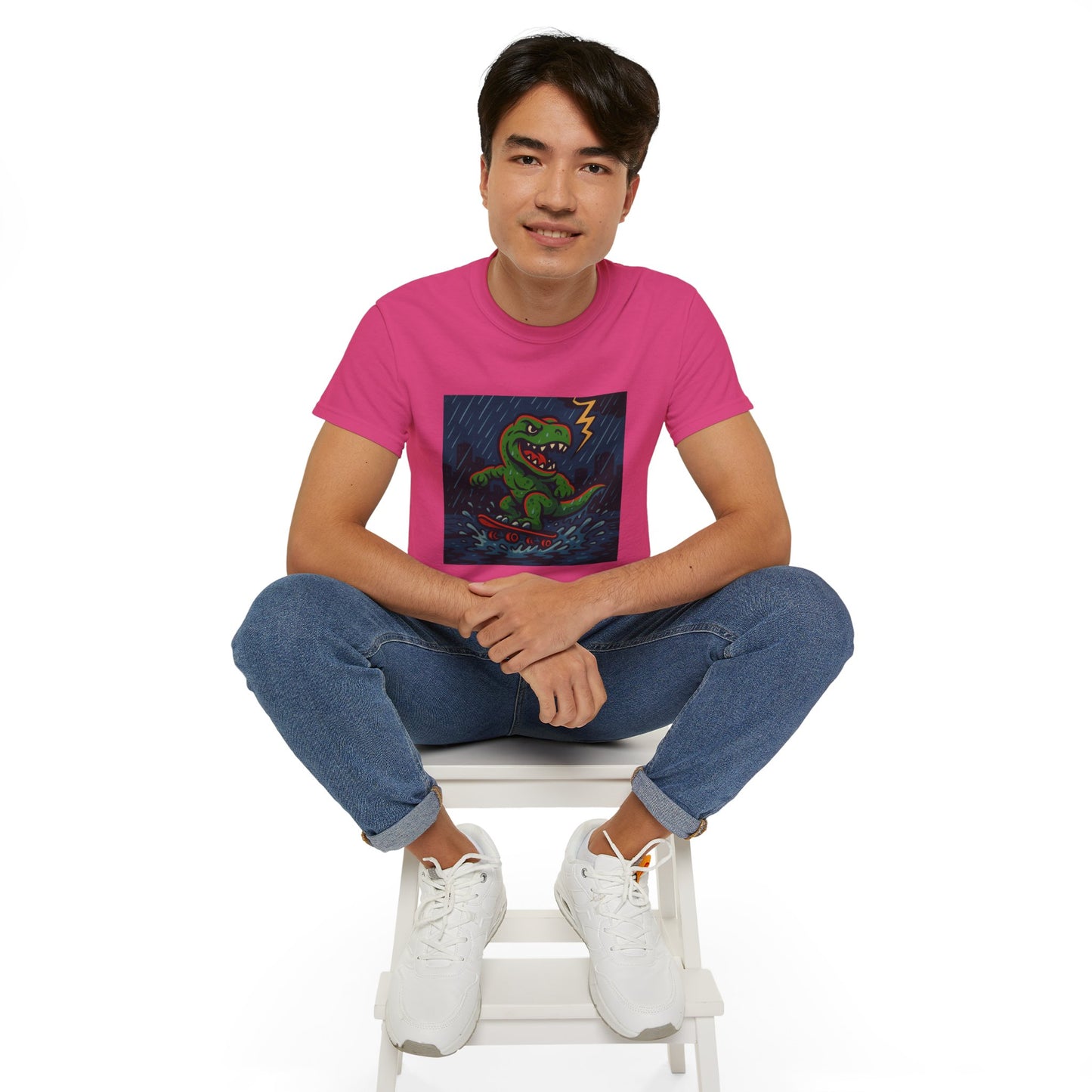 BS WETWEAR T-RAIN REX: KING OF THE WET STREETS T-SHIRT