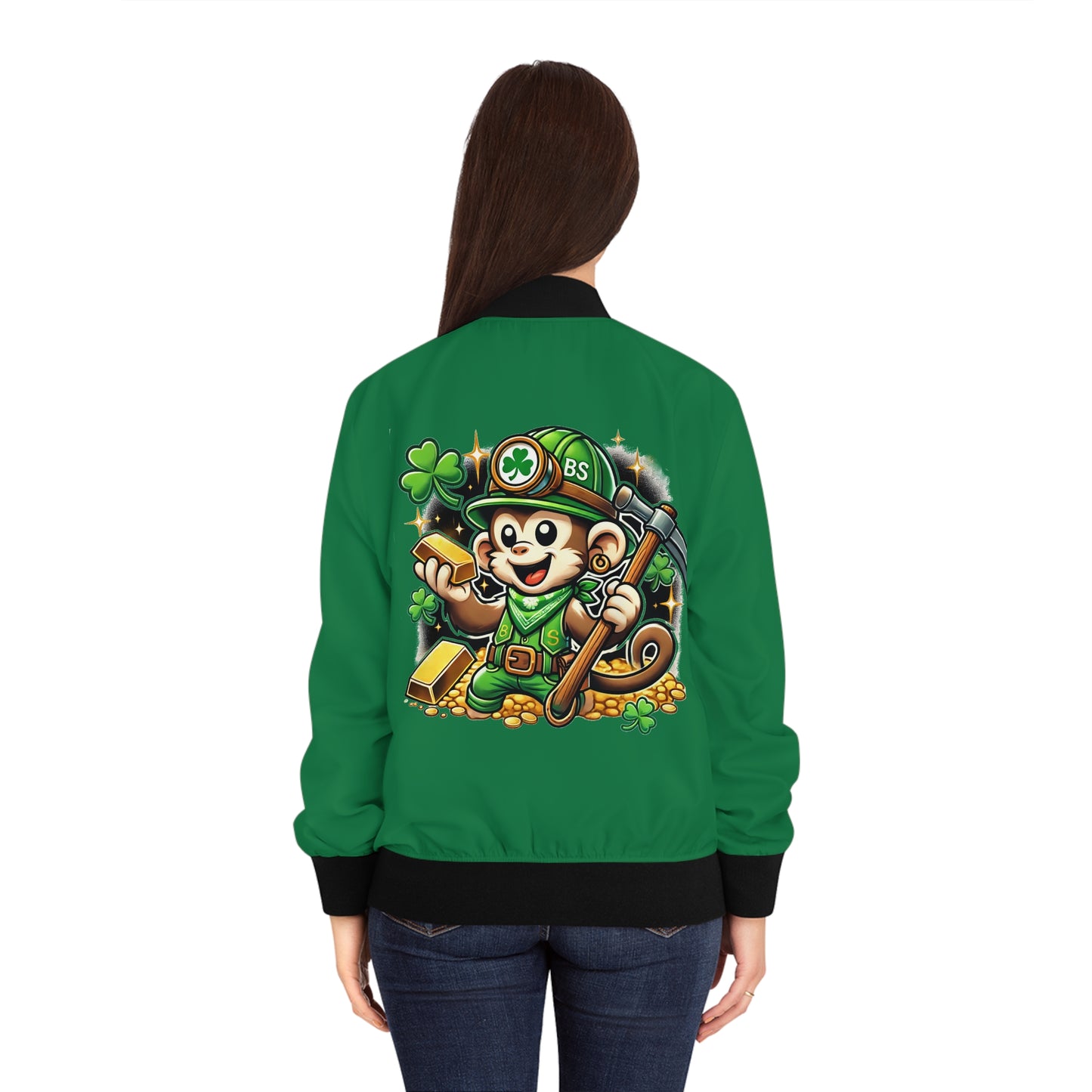 BS WETWEAR ST. PATRICK'S DAY BOMBER JACKET