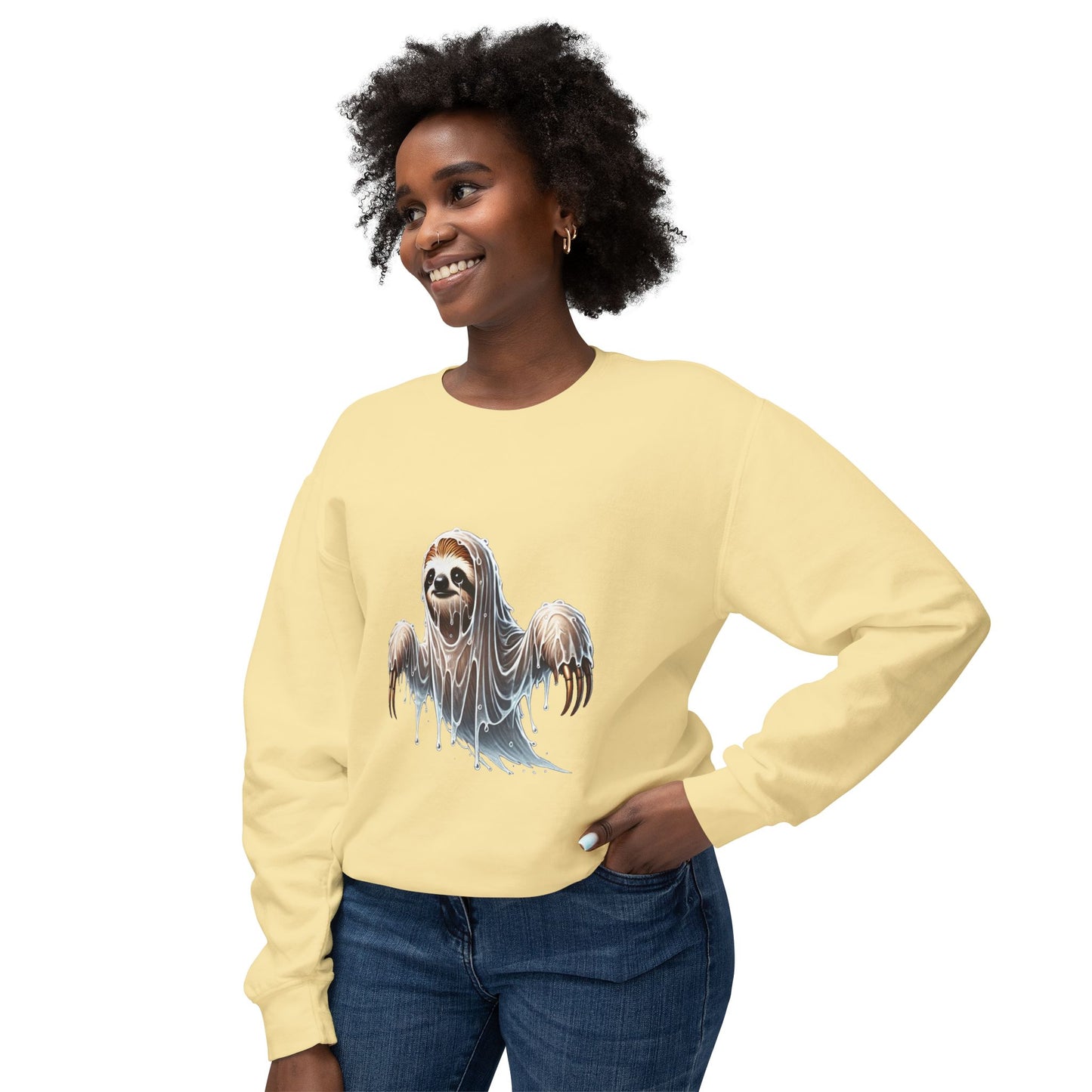 BS WETWEAR GHOST SLOTH SWEATSHIRT