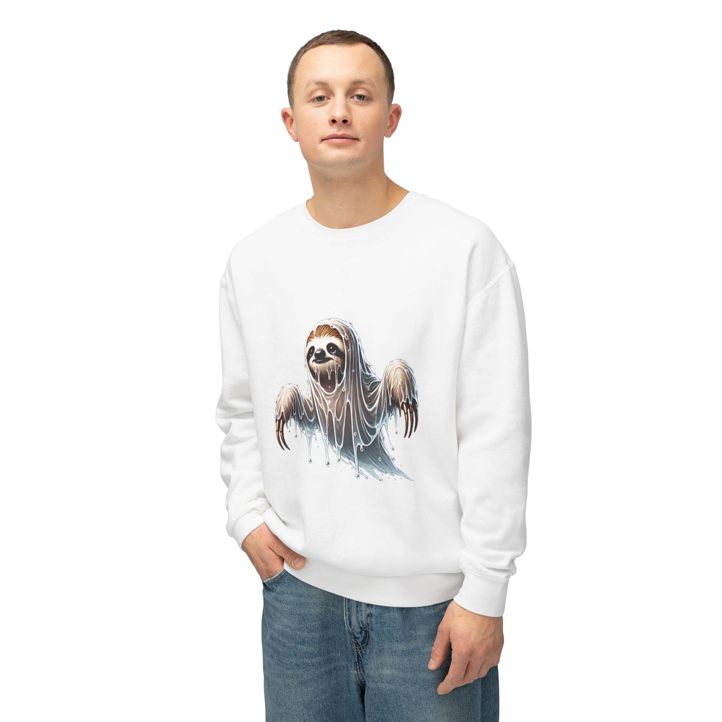 BS WETWEAR GHOST SLOTH SWEATSHIRT