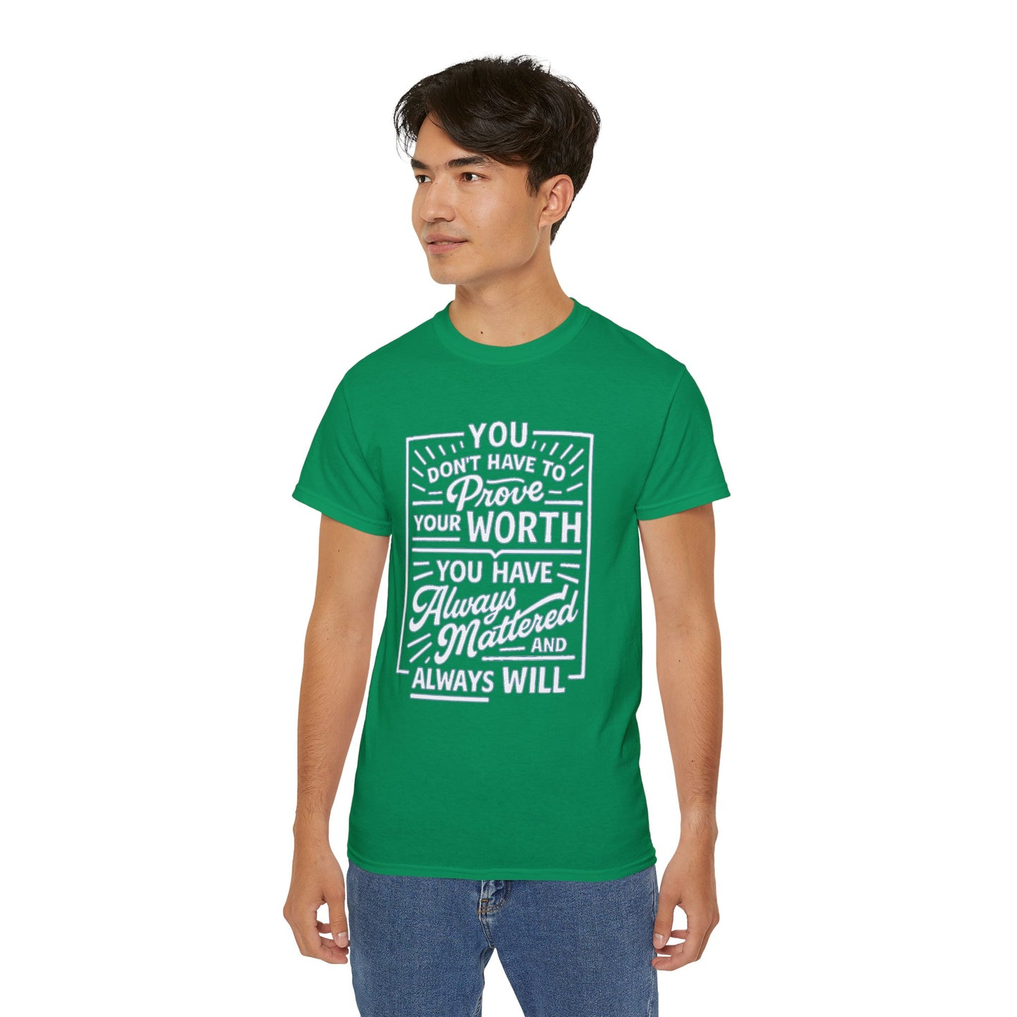 BS WETWEAR I MATTERED THEN, I MATTER NOW T-SHIRT