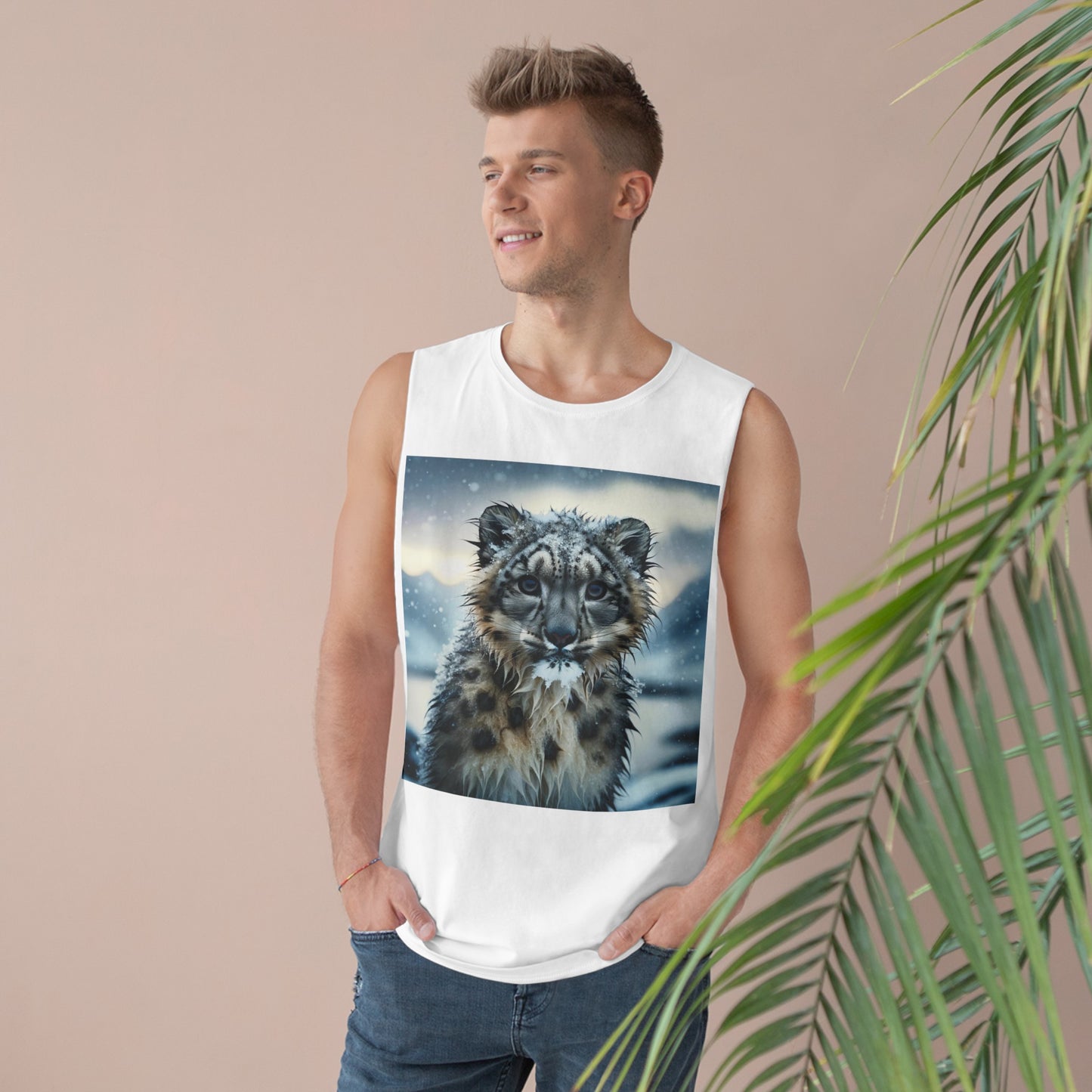 BS WETWEAR WET SNOW LEOPARD TANK