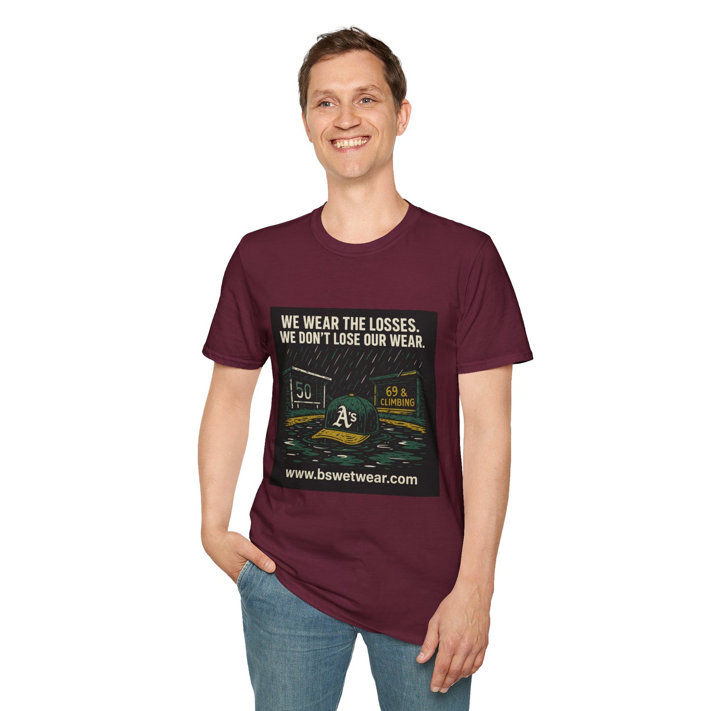 BS WETWEAR 69 & CLIMBING – WE DON’T LOSE OUR WEAR T-SHIRT