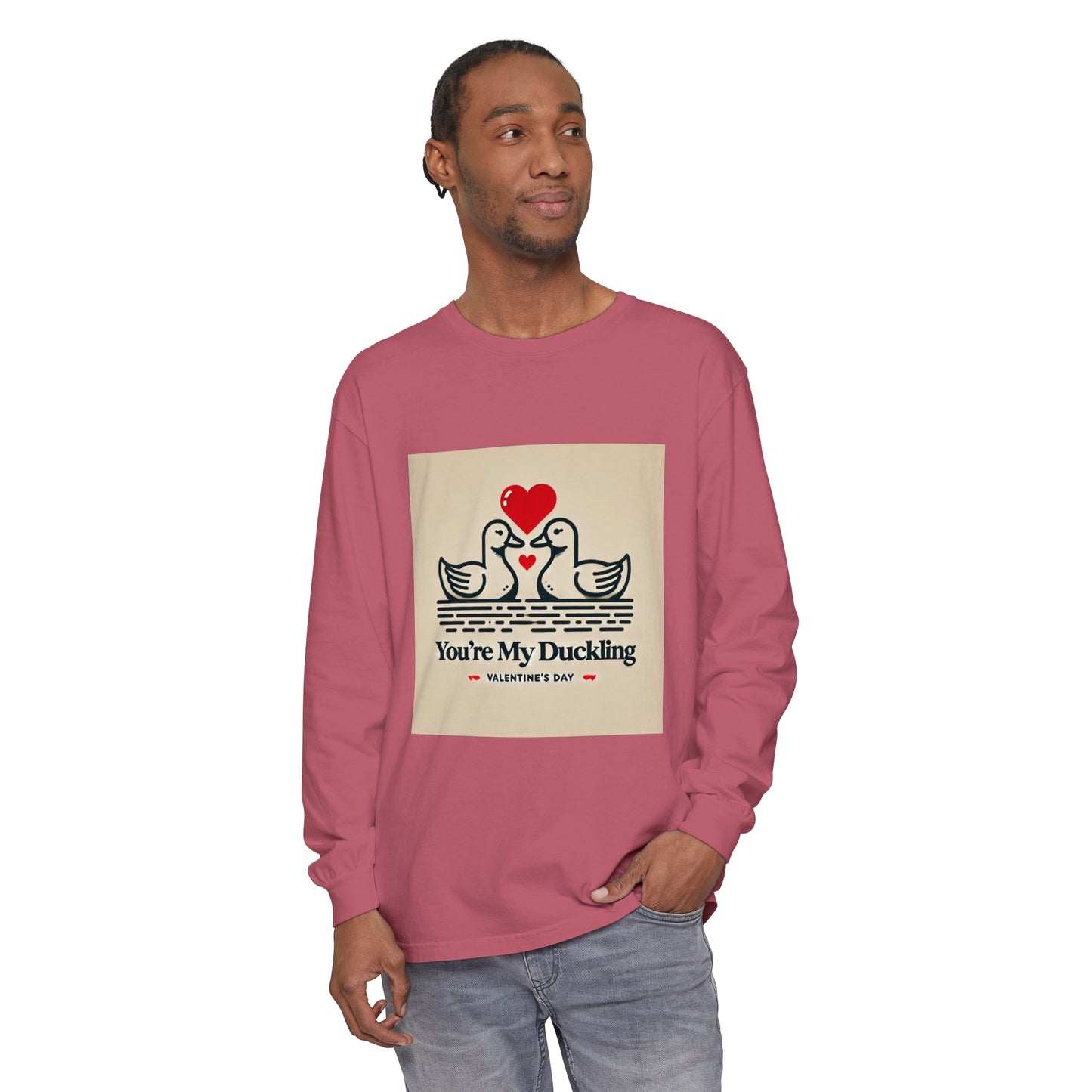 BS WETWEAR DUO DUCK VDAY LONG SLEEVE T-SHIRT