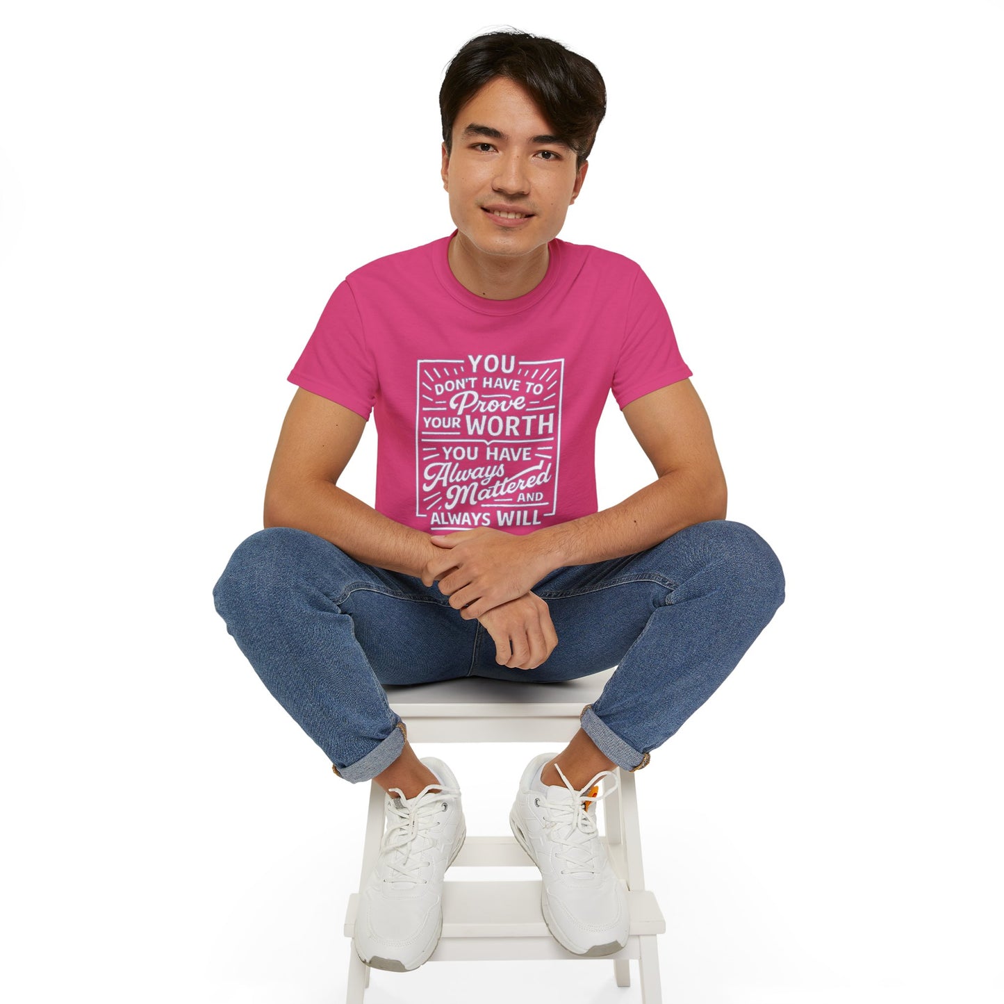 BS WETWEAR I MATTERED THEN, I MATTER NOW T-SHIRT