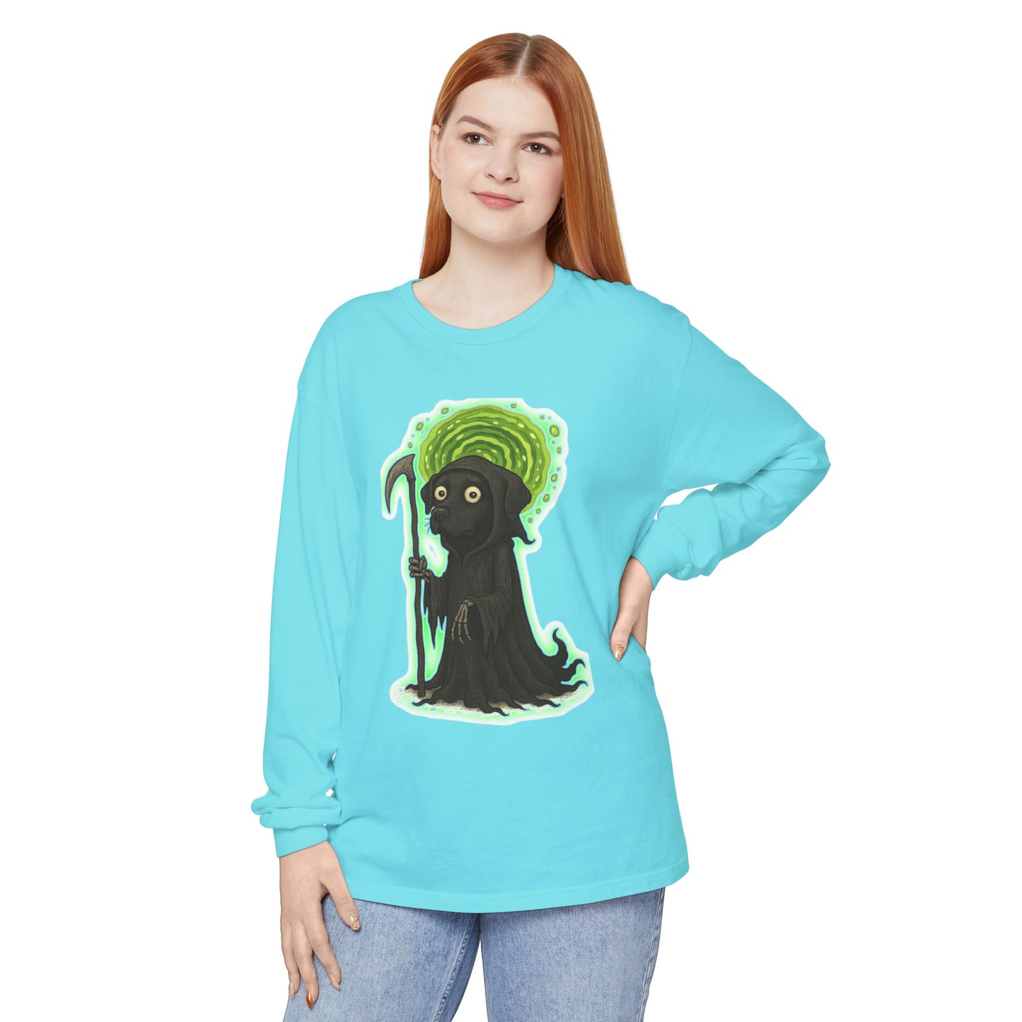 BS WETWEAR GALACTIC GHOUL VIBES LONG SLEEVE T-SHIRT