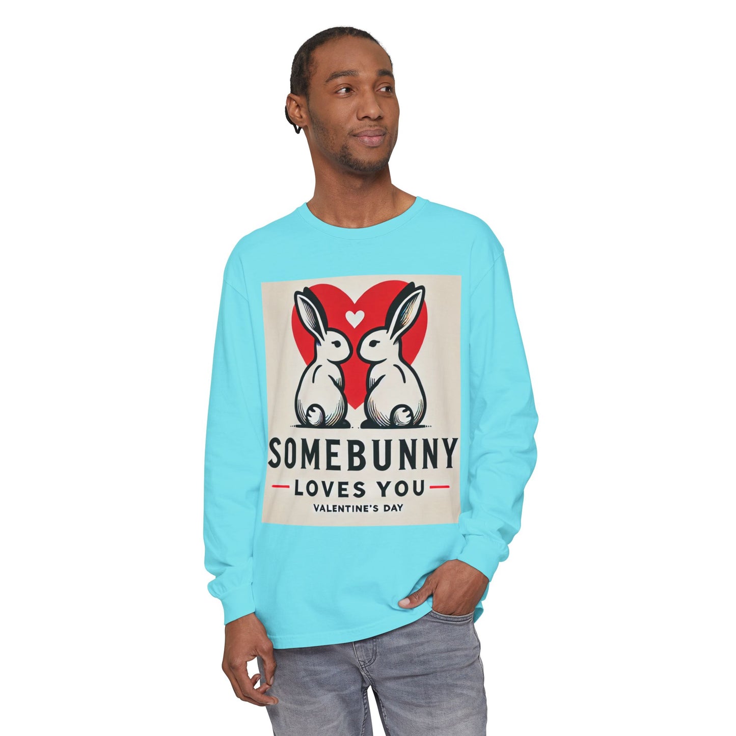BS WETWEAR DUO BUNNY VDAY LONG SLEEVE T-SHIRT