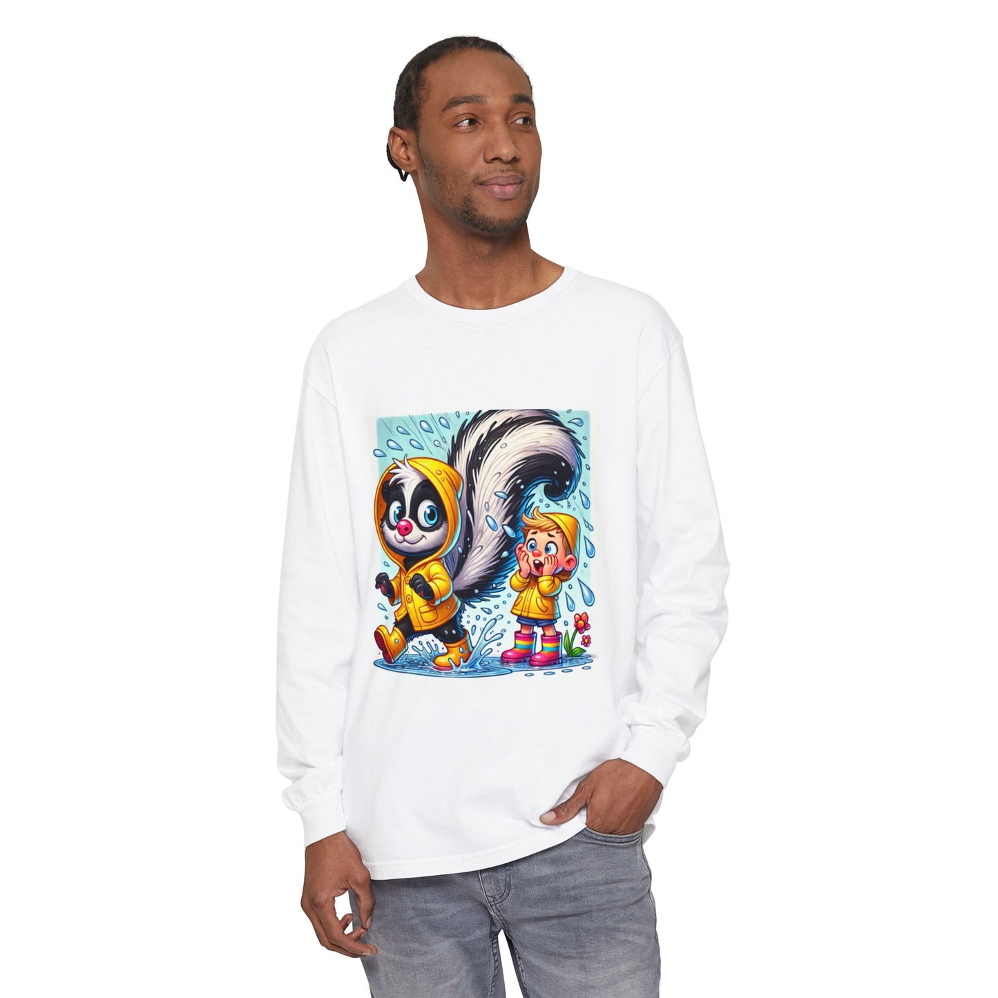BS WETWEAR WET SKUNK LONG SLEEVE T -SHIRT