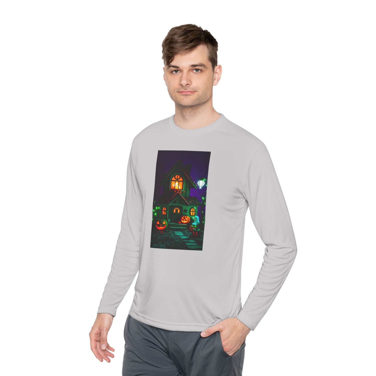 BS WETWEAR HAUNTED HOUSE LONGSLEEVE T-SHIRT
