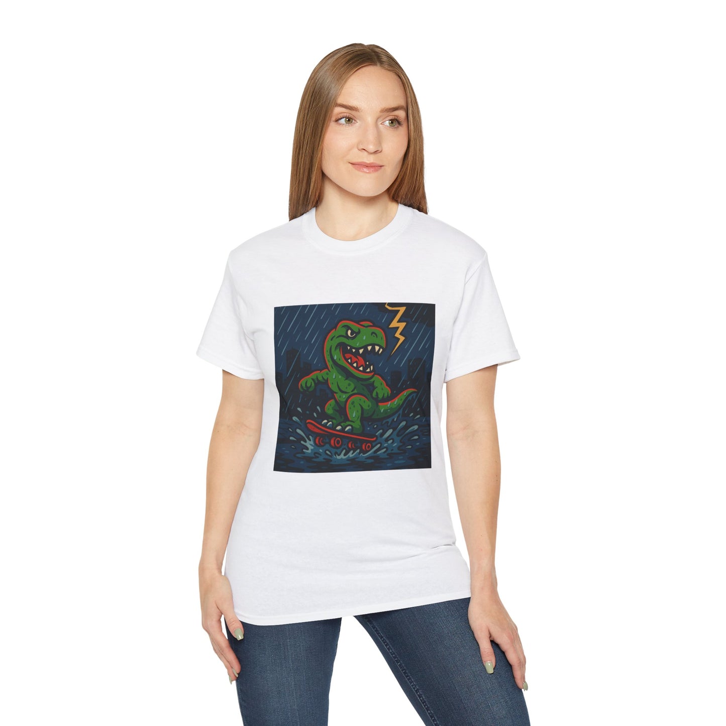 BS WETWEAR T-RAIN REX: KING OF THE WET STREETS T-SHIRT