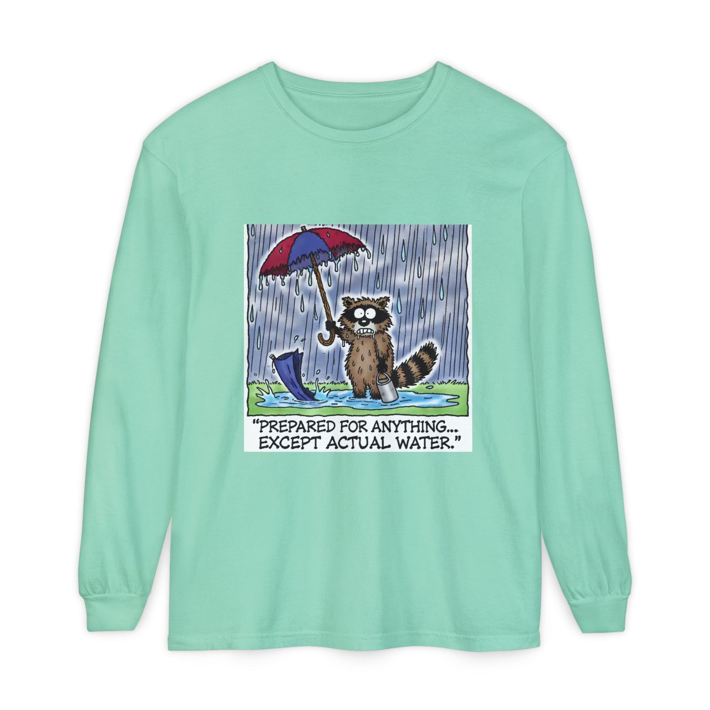 BS WETWEAR WET RACOON LONGSLEEVE TEE SHIRT