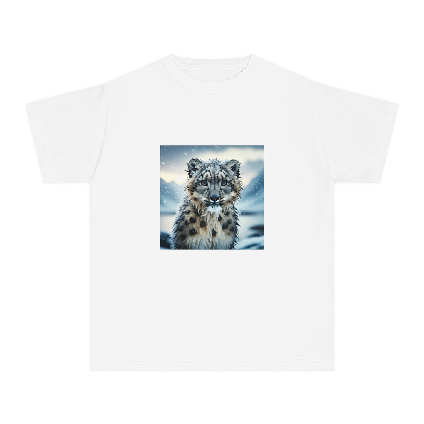 BS WETWEAR KIDS WET SNOW LEOPARD T-SHIRT