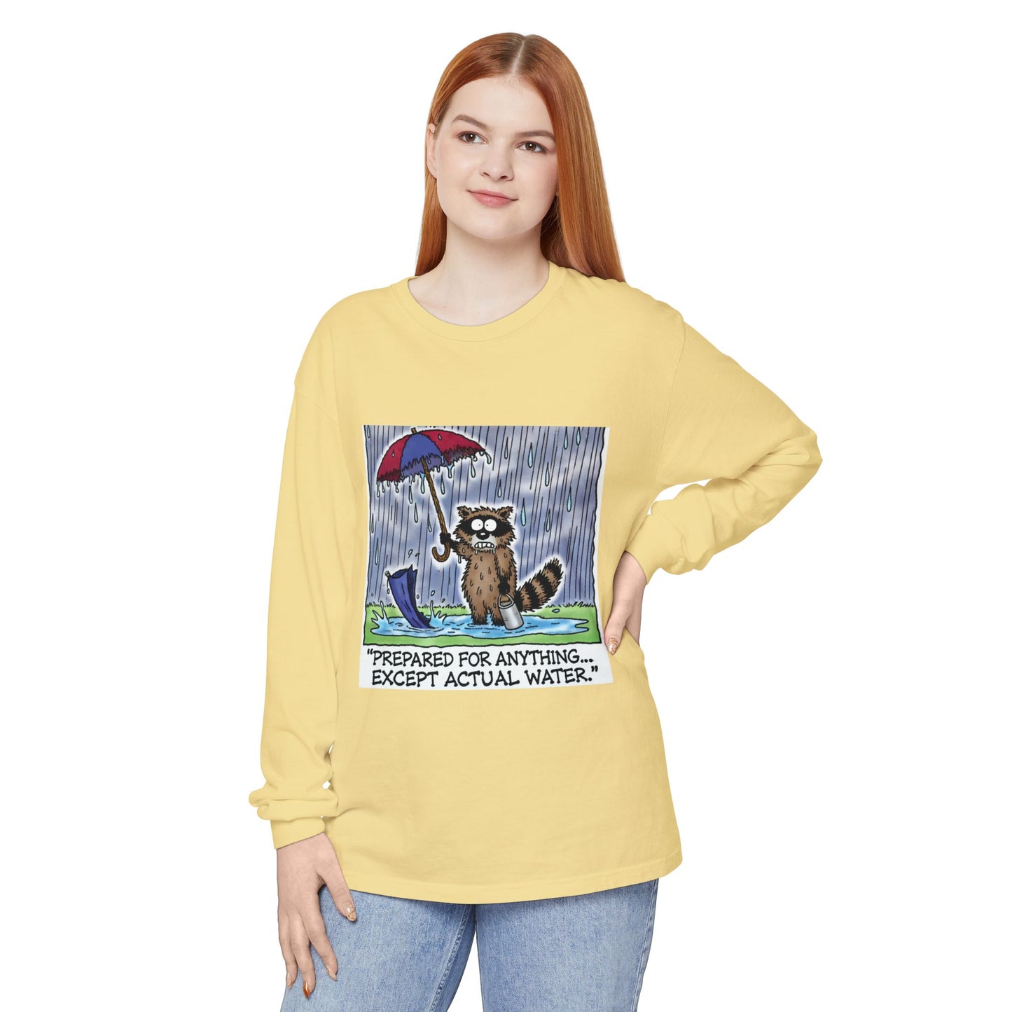 BS WETWEAR WET RACOON LONGSLEEVE TEE SHIRT