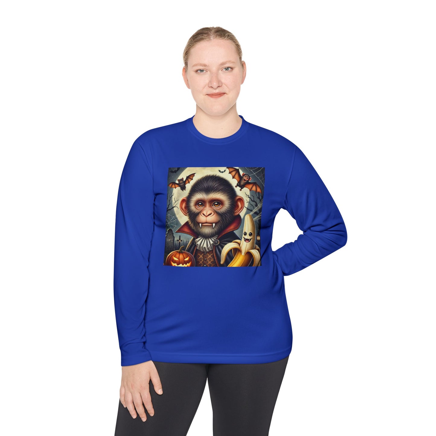 BS WETWEAR WET VAMPIRE MONKEY LONGSLEEVE T-SHIRT