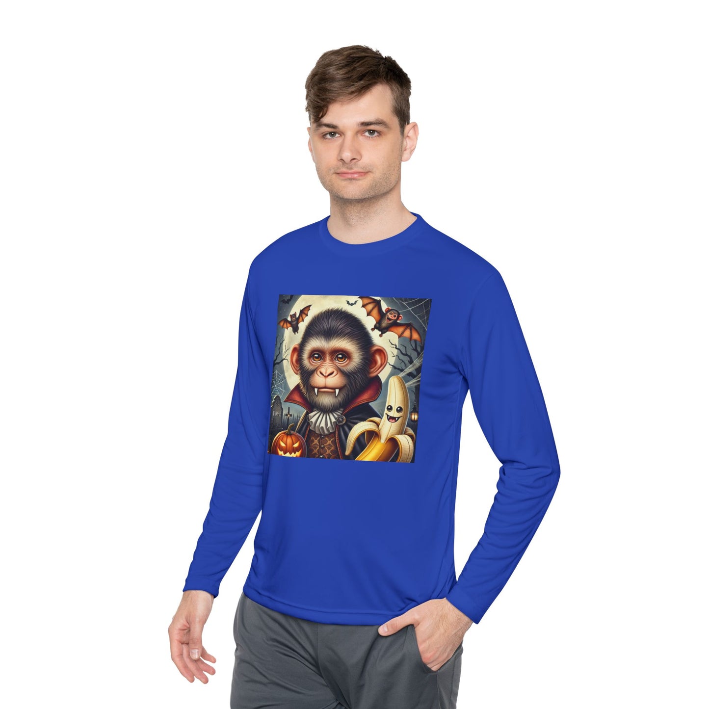 BS WETWEAR WET VAMPIRE MONKEY LONGSLEEVE T-SHIRT