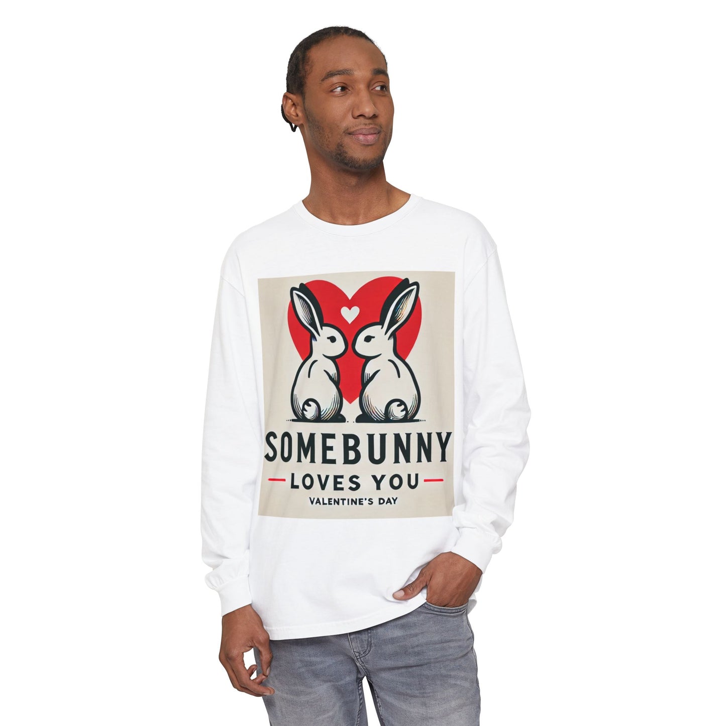 BS WETWEAR DUO BUNNY VDAY LONG SLEEVE T-SHIRT