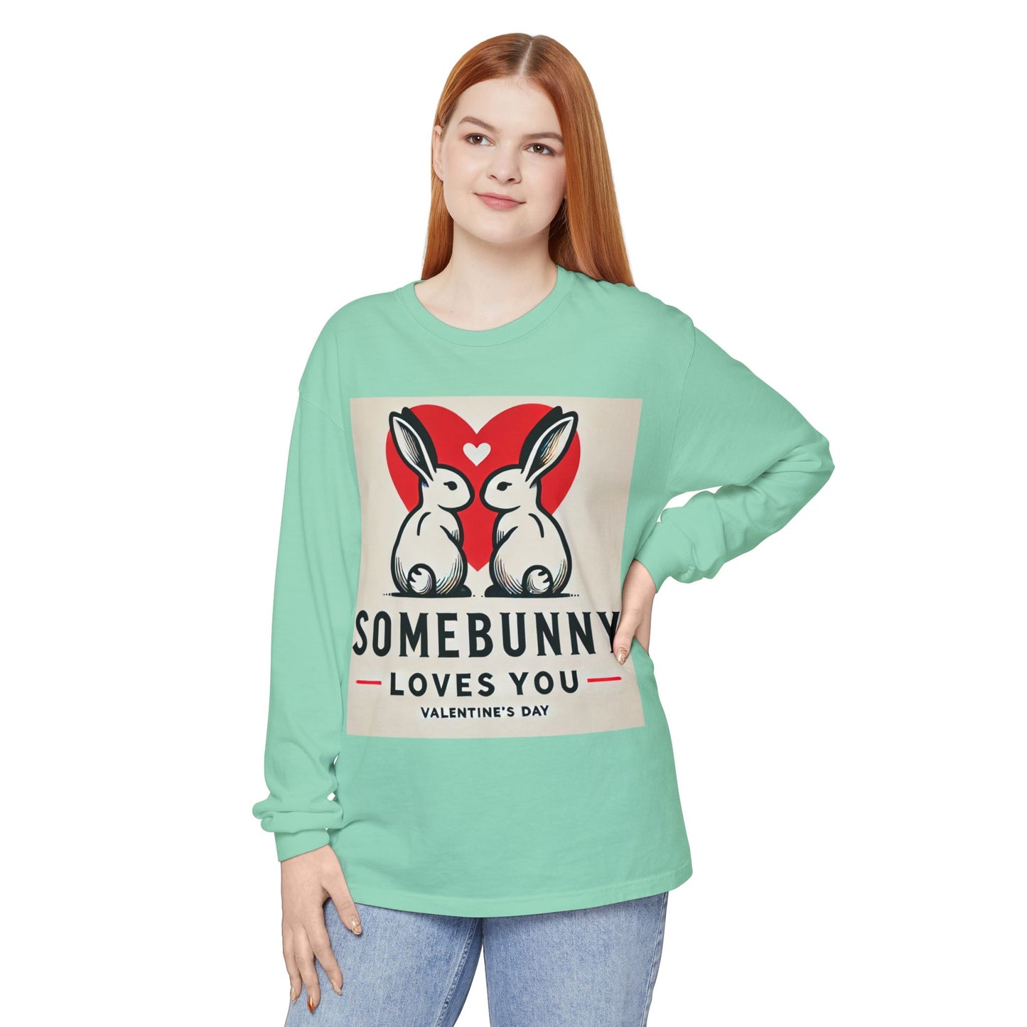BS WETWEAR DUO BUNNY VDAY LONG SLEEVE T-SHIRT