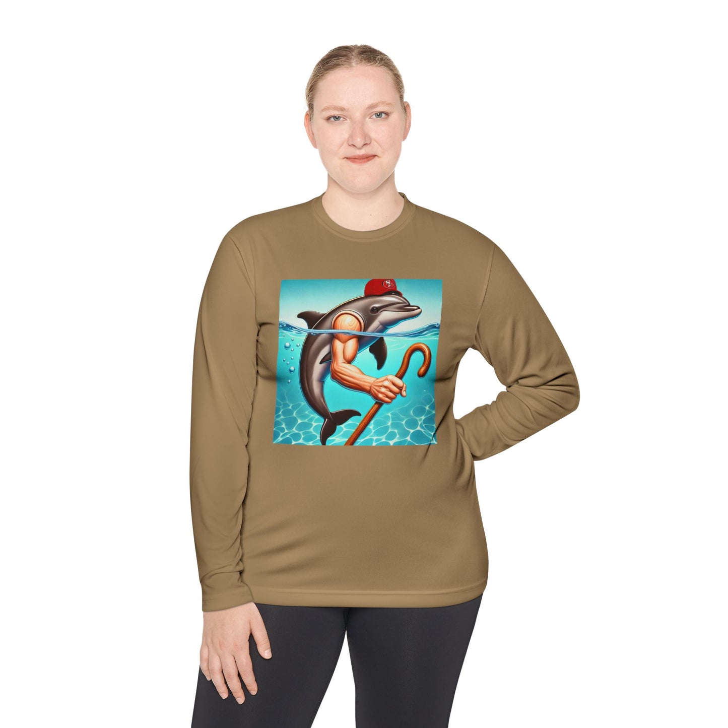 BS WETWEAR WET DADDY DOLPH LONGSLEEVE T-SHIRT