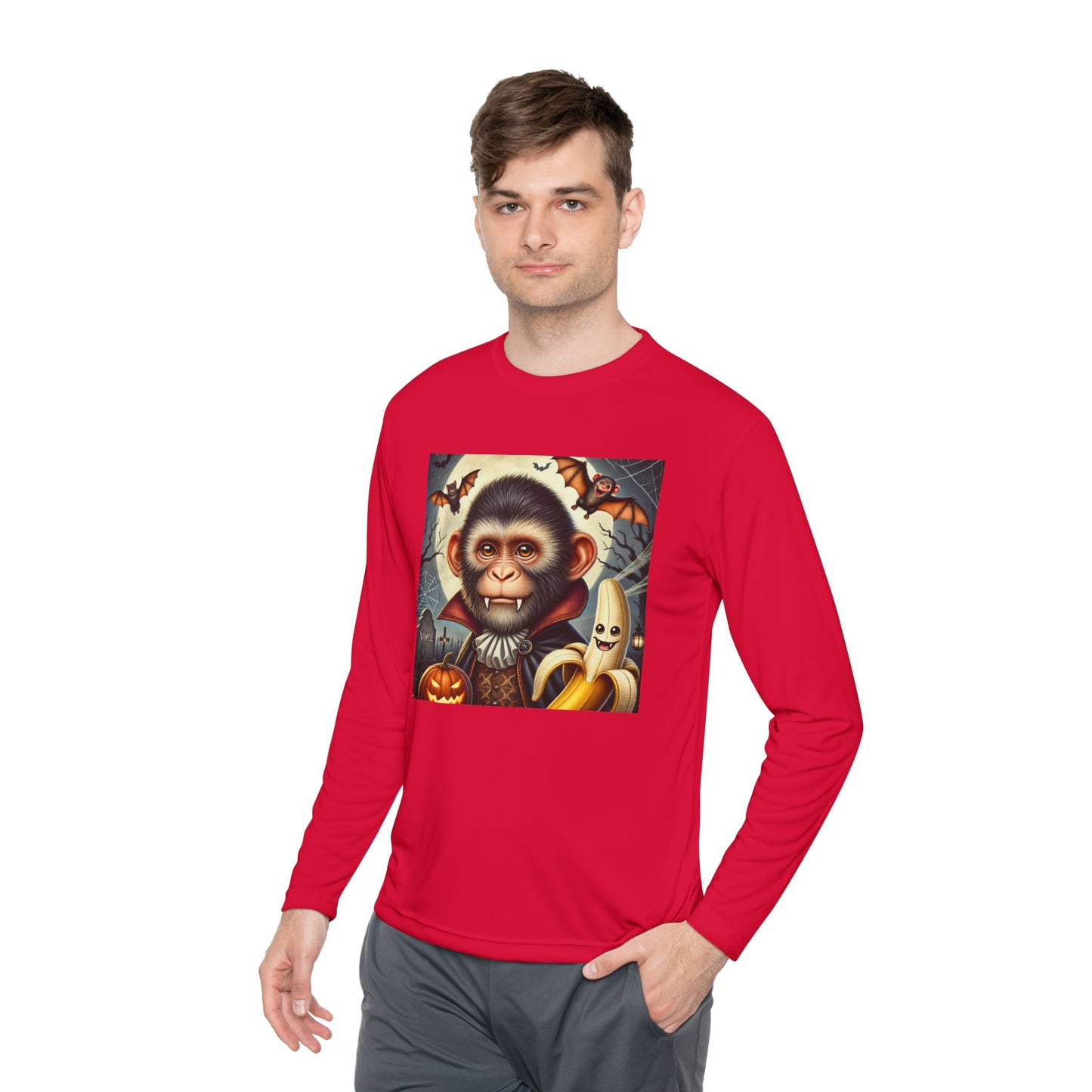 BS WETWEAR WET VAMPIRE MONKEY LONGSLEEVE T-SHIRT