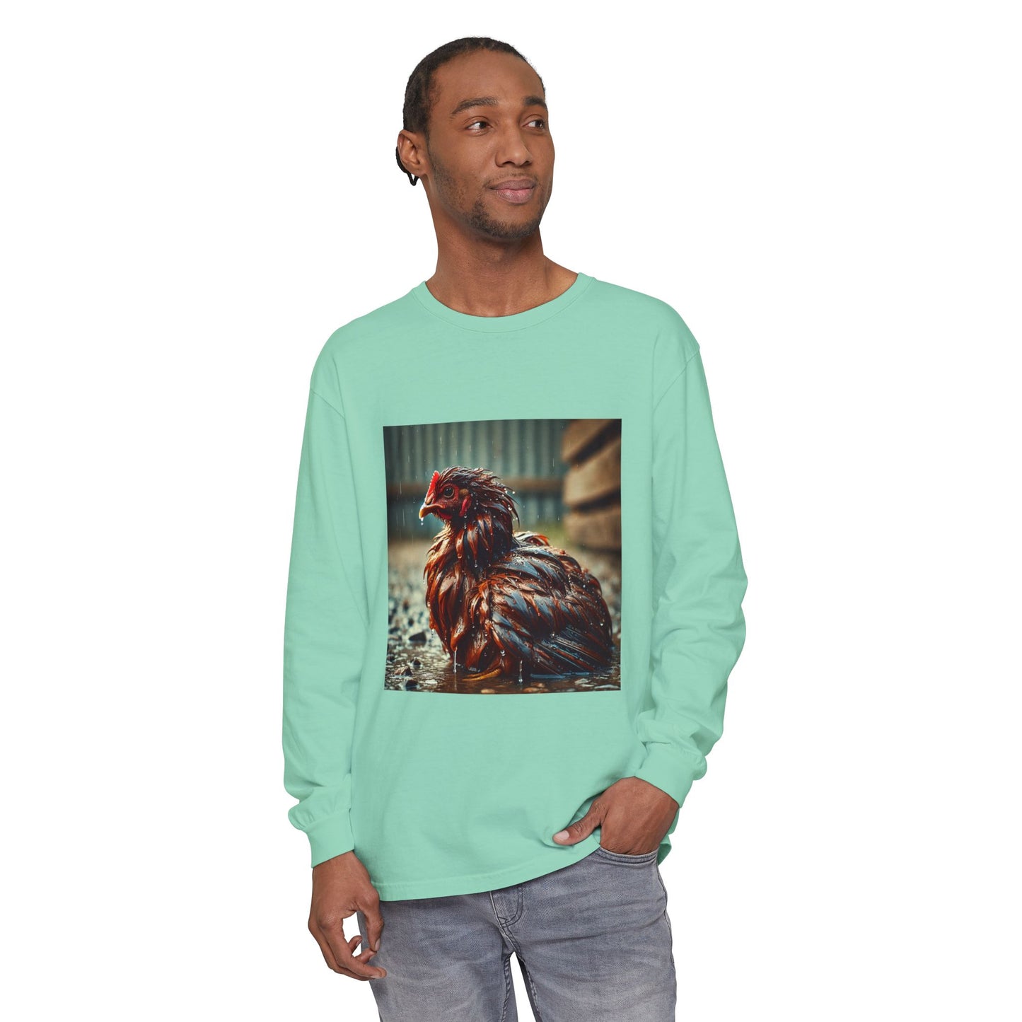 BS WETWEAR CHIC SPLASH LONGSLEEVE T-SHIRT