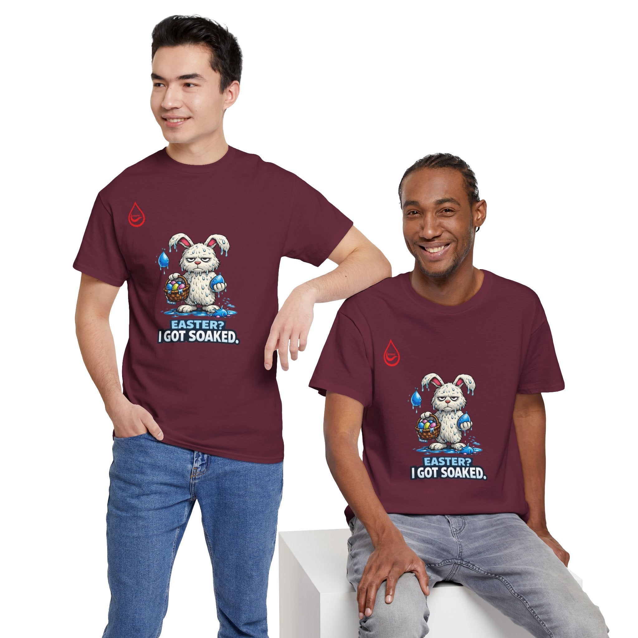 BS WETWEAR SOAKED EASTER BUNNY T-SHIRT