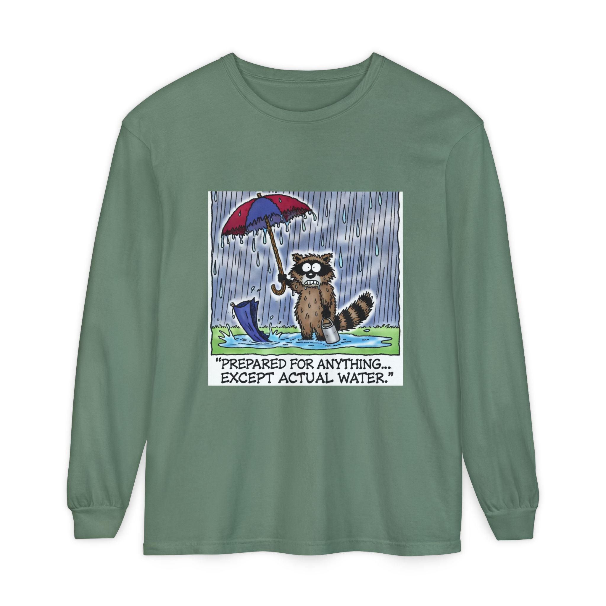 BS WETWEAR WET RACOON LONGSLEEVE TEE SHIRT