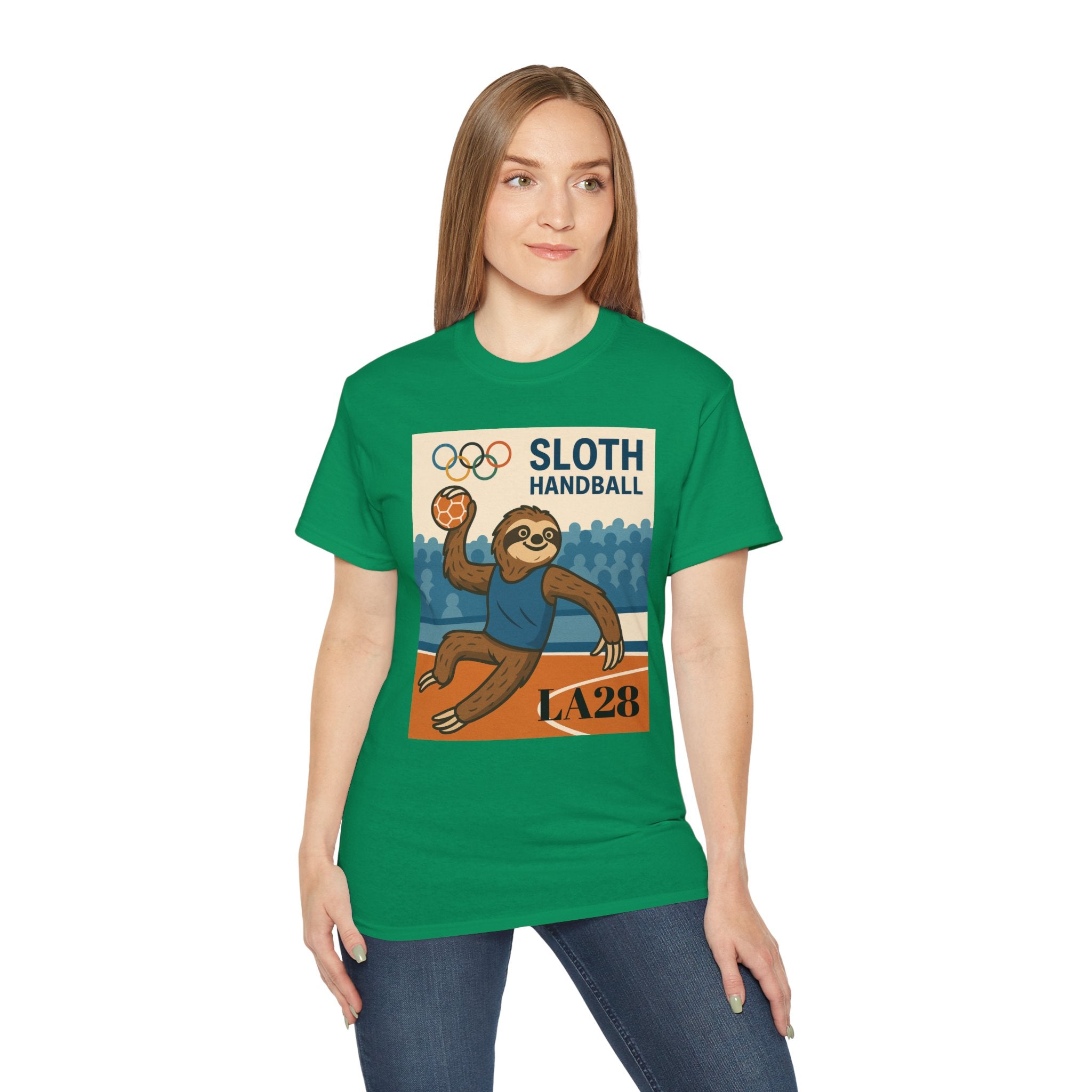 BS WETWEAR SLOTH HANDBALL: THE ART OF MOVING NOWHERE FAST T-SHIRT