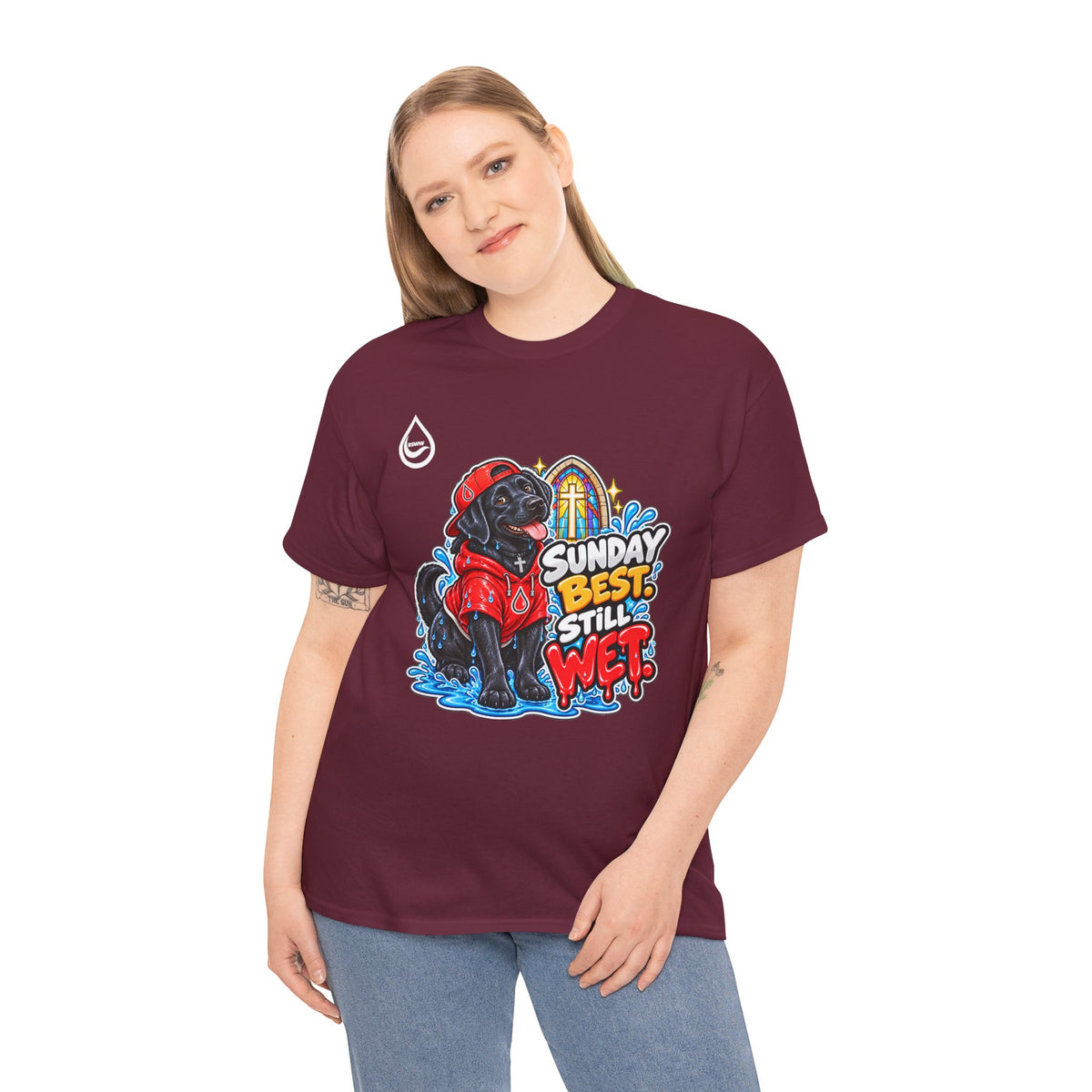 BS WETWEAR SUNDAY SERVICE SPLASH SQUAD T-SHIRT