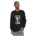 BS WETWEAR CUTE SKELETON SELF HUG HALLOWEEN LONG SLEEVE T-SHIRT