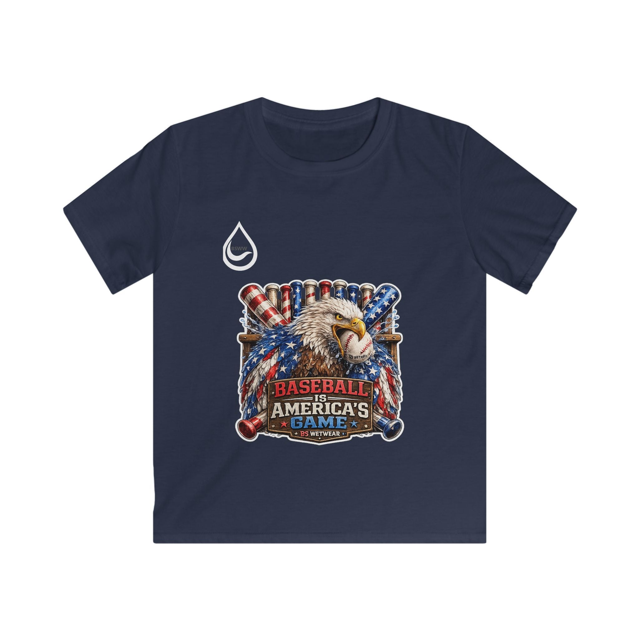 KIIDS BS WETWEAR AMERICA’S PASTIME T-SHIRT