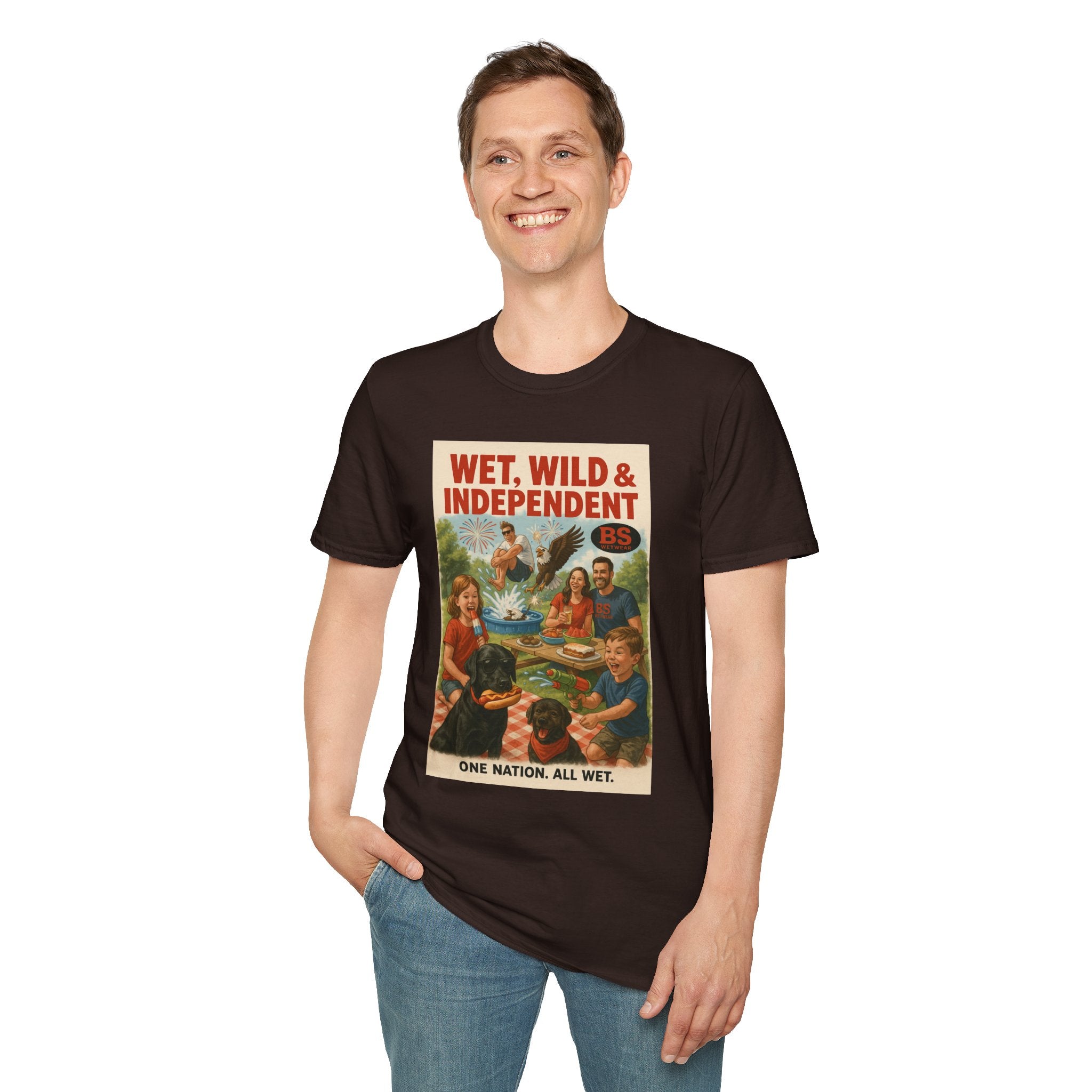 BS WETWEAR WET, WILD & INDEPENDENT T-SHIRT