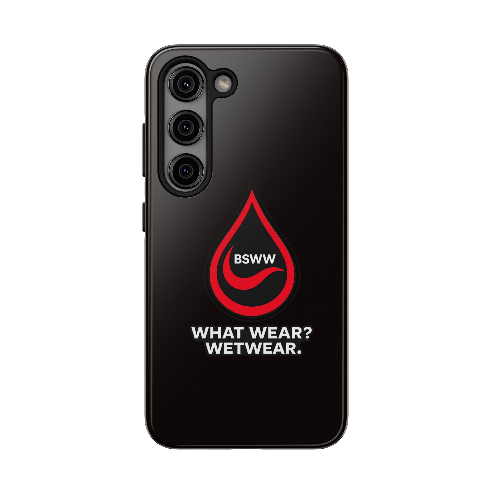 BS WETWEAR RED DROP CORE PHONE CASE