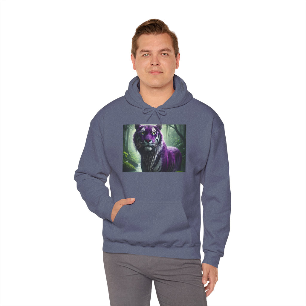 BS WETWEAR WET MAJESTIC PURPLE TIGER HOODIE
