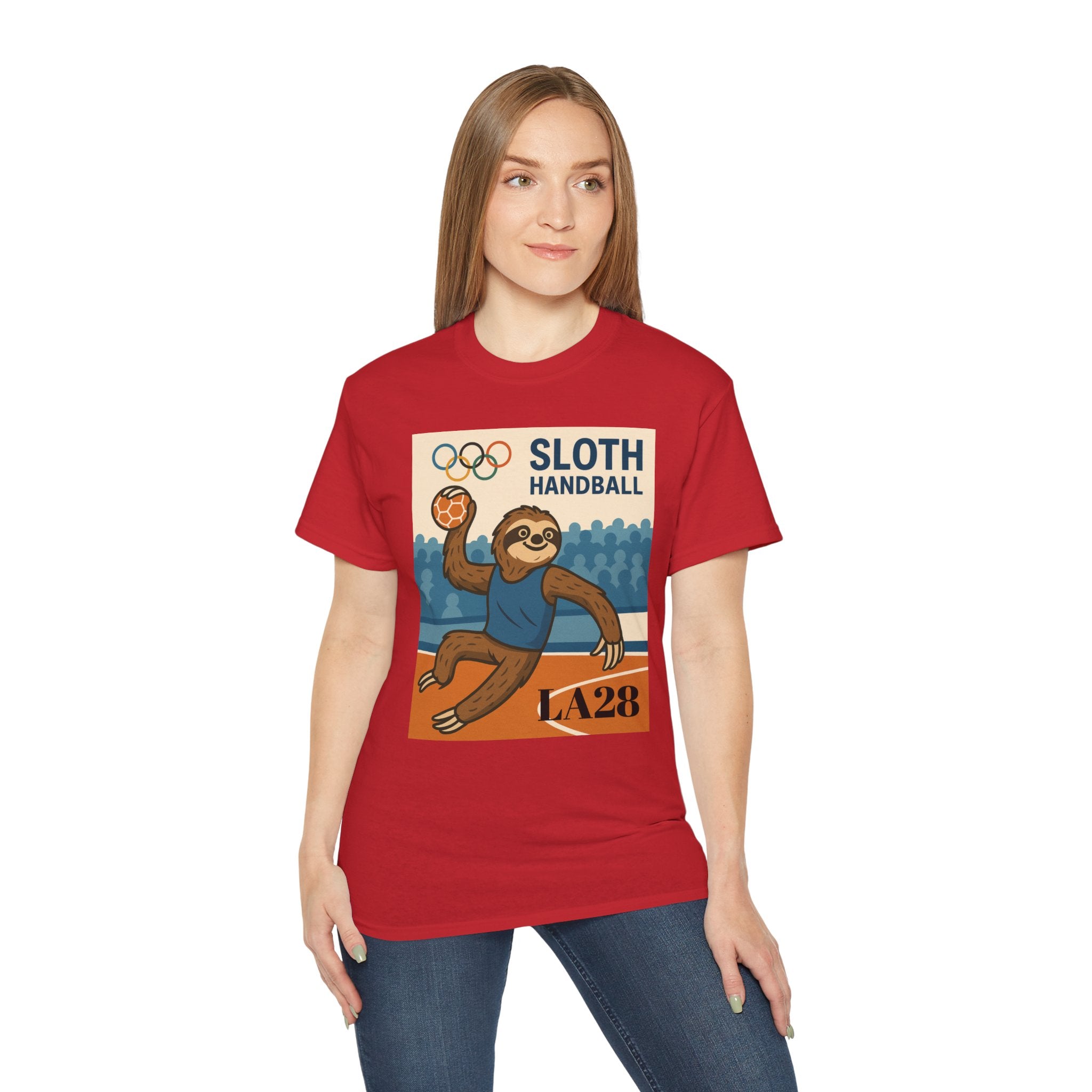 BS WETWEAR SLOTH HANDBALL: THE ART OF MOVING NOWHERE FAST T-SHIRT