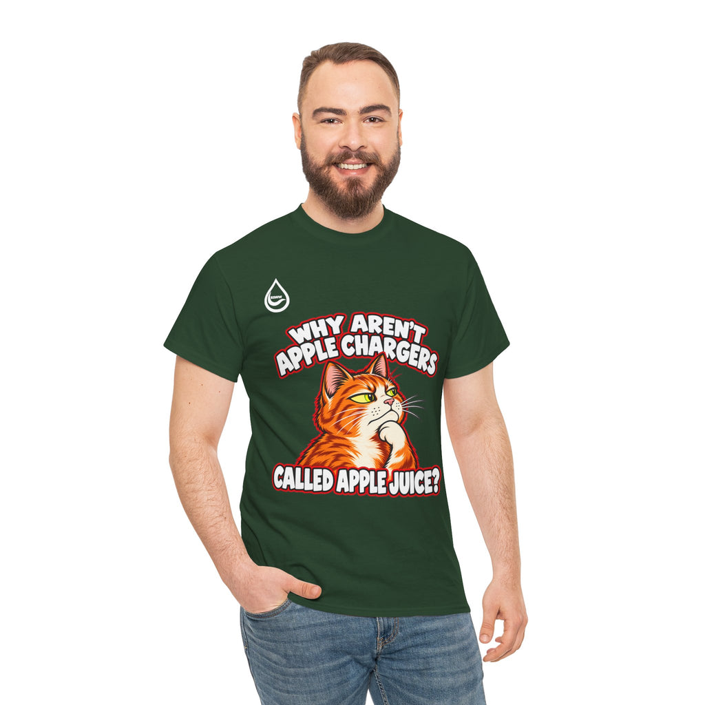 BS WETWEAR APPLE JUICE MAKES TOO MUCH SENSE T-SHIRT