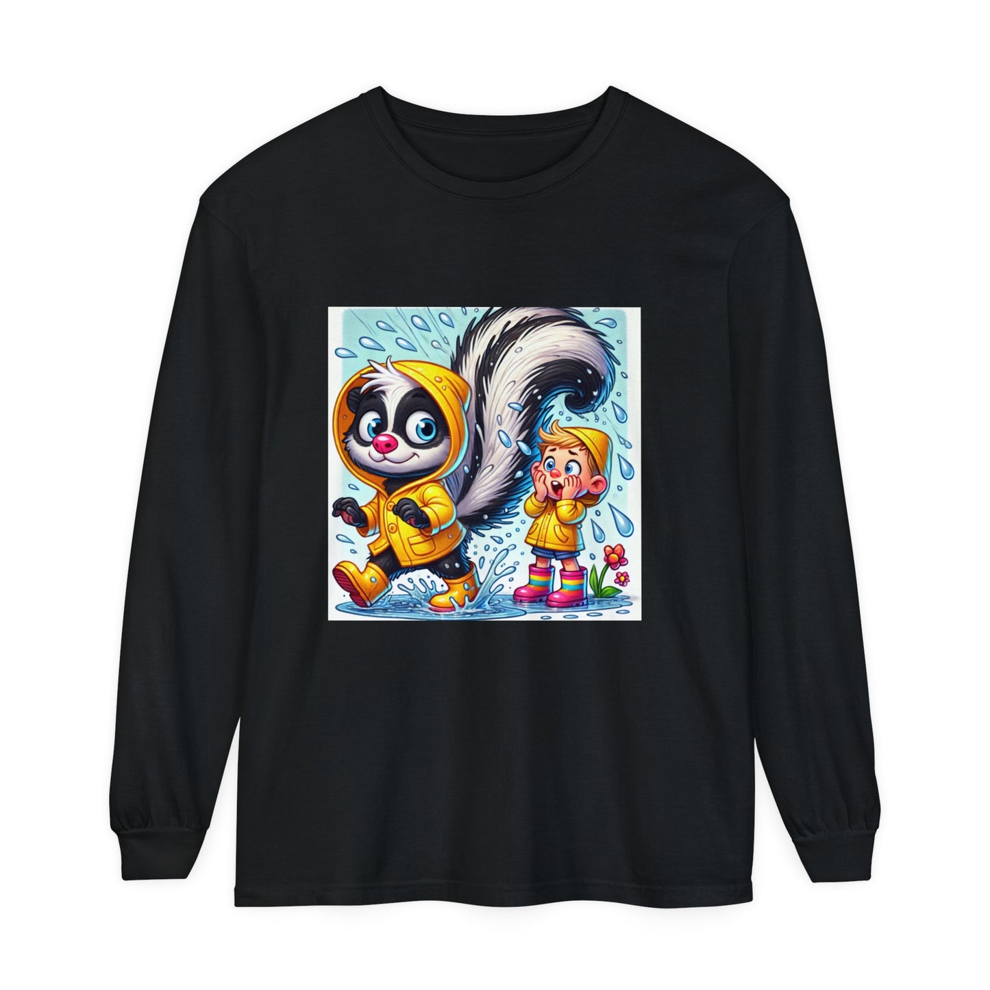 BS WETWEAR WET SKUNK LONG SLEEVE T -SHIRT