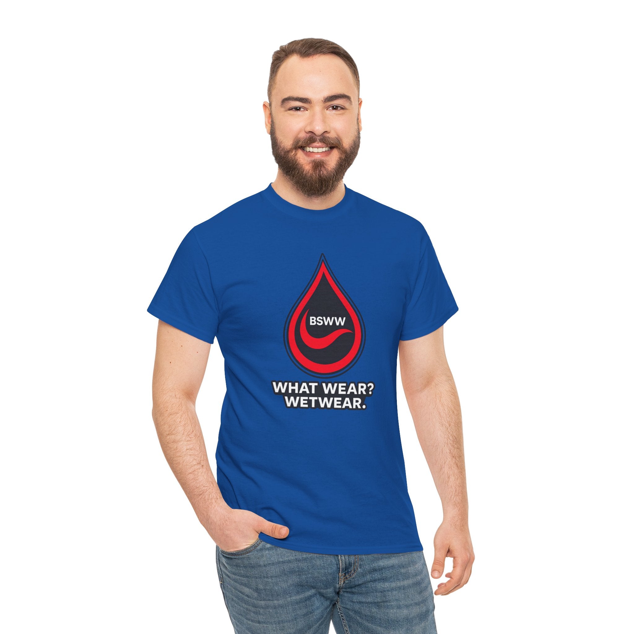 BS WETWEAR RED DROP T-SHIRT